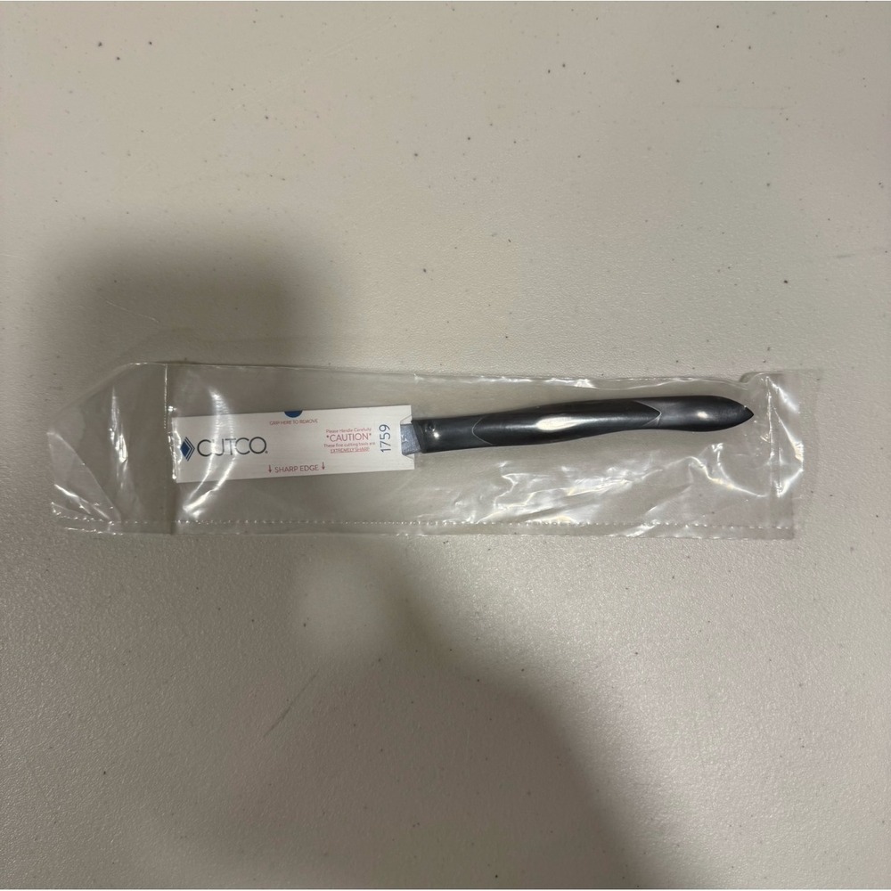 Cutco 1759 Classic Brown Serrated Blade Kitchen Table Knife 3-3/8" Double-D Edge